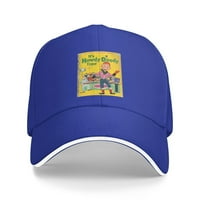 Muški i ženski klasični jedinstveni otisak s njenim oadogim vremenom Logo Podesivi traper šešir plavi