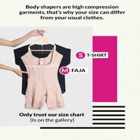 Salome Fajas Colombianas Shapewear Butt Lift Tummy Tuck za ženu Post Hirurgija Bež 2xl