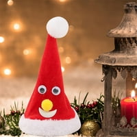 Svlada električna lutka električna ljuljačka božićne drvce Santa Claus Toy Star Zvorni ukras bez baterije