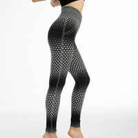 Ženske joge pantalone tanka elastična trendovljiva džepna znojna teretana Sportska prozračna jednostavna