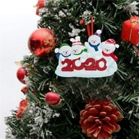 Solacle čine vlastite božićne ukrase za djecu personalizirana preživjela obitelj ukrasnih božićnih ukrasa