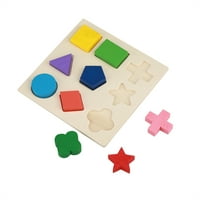 Građevinski blokovi, zanimljiva prekrasna geometrijska edukativna igračka, superiorni izuzetni detalji Prirodni opcionalni predškolski vrtić za dječji vrtić