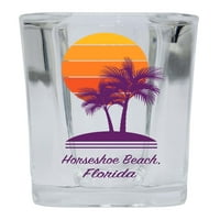 Sivenir Stheneshoe Beach Suvenir Shot Glass Dlan dizajn 4-pakovanje