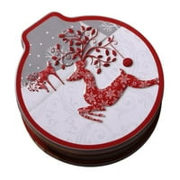 Božićni poklon Bo Red Wapici Cookie Tins Cookie Jar Ornament Canster