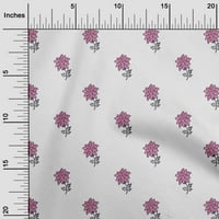 Onuone pamučne ploče od listova tkanina i cvjetni blok tiskani tkaninski dvorište širom