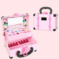 Dječje djevojke šminkere prerušiti se igre šminkanje setovi za pranje šminkere prave kozmetičke igračke ljepote sa kutijama tečnosti 100ml