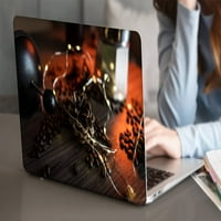 Poklopac čvrstog zaštitnog školjki Kompatibilan je samo kompatibilan MacBook Pro 14 sa kablovskim kravatom: A & A perja serija 0769