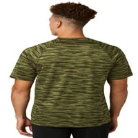 Muška vlaga-Wicking UV zaštita Moderna majica Camo Tee, 2xl crna