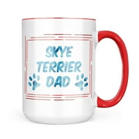 Neonblond Dog & Cat Dad Skye Terrier Poklon za ljubitelje čaja za kavu