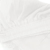 Iopqo kratke hlače za žene Ženska čipka Plus Veličina Kornine kravata Yoga Sport hlače Tajice Trouseswomens
