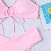 Akiihool Women kupaće plus veličina kupaći kostim Ruched skromni Swimress cvjetni tankini kupaći kostimi Dvije suknje za kupanje za žene