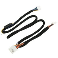 Kabelski svežanj, trajnost stabilna veza 12V 15A ABS + metalni adapter kabela za automobile Brzi prenos podataka za auto