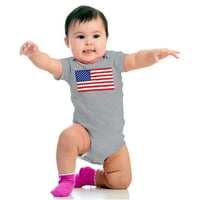 Klasična američka zastava USA Pride Romper Boys ili djevojke novorođenčad beba Brisco marke 24m
