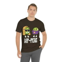 Humor hip-grašak Rodna neutralna retro tematska majica