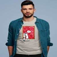 Rhubarb je ljubavna majica Men -Muzaffar Yulchiboev dizajni, muški veliki