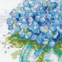 Dimenzije broje Cross Stitch Kit 5 x7 - svježe cvijeće