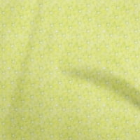 Onuone pamučne svilene žute tkanine akvarel DIY odjeća za preciziranje tkanine od tkanine sa dvorištem širom