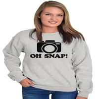 Oh Snap Shot Fotografija Fotografska dukserica za muškarce ili žene Brisco Brands X