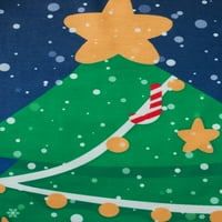 Božićna porodica Pajamas Podudaranje božićno drvce Ispis dugih rukava i vilice za spavanje za spavanje