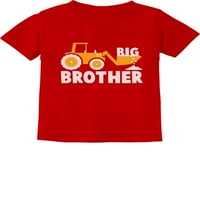 TStars Boys Big Brother Majica - Traktor za volju Toddler Majica - Savršena trudnoća Otkrivanje - Promoviran u Big Brother - Idealan poklon za tuširanje za bebe - za Grandson - Sibliotačka košulja