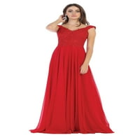 Formalne haljine Trgovine Inc Posebna prilika Duga svečana oblačenja crvena 14