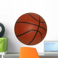 Košarkaški kuglični zid naljepnica Wallmonkeys ogulje i palica Grafički WM209908