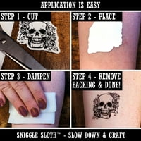 Cutie Slatka zabavna tekstualna vodootporna privremena tetovaža Set lažne umjetničke kolekcije - crna