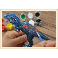 3D djeca DIY Slikani grafiti dinosaur kreativni ručno oslikani grafiti igrački set