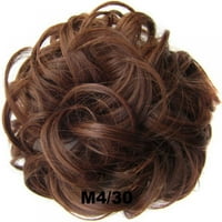 Beauty neuredna lepinja kosa za kosu s elastičnom gumenom trakom ekstenzijama sintetička ekstenzije