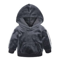TDUZDLTU TODDLER Baby Jinsirong tkanine kapute za hlače za djecu za dječake za dječake, poklon, na klirensu