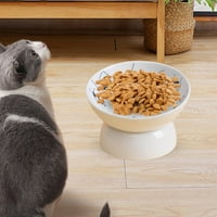 Podignuta mačka posuda za kut hrane, kućna ljubimca posude za piće posuda za piće posuda za hranu posuda