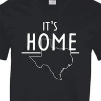 Inktastic To je dom - stanje Teksasa ocrtava mušku majicu V-izrez V-izrez