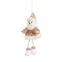 Bobasndm lutka privjesak lagani slatki snjegović oblik lutka privjesak jarko obojena jedinstvena za poklone
