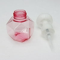Pjenušava boca subsing flat za punjenje za punjenje boce za pjenjenje Clear Pink 300ml