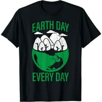 Dan zemlje uštedite našu planetu kratkih rukava crna majica Cotton Tee Unisex