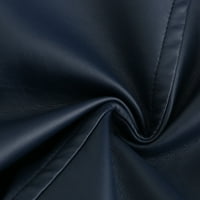 Priključni kaput za ženske kožne jakne za dugih rukava u obliku motocikla kratki lagani kaput za plivanje