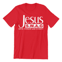 Muški Isus S.W.A.G Meka pamučna majica za odrasle