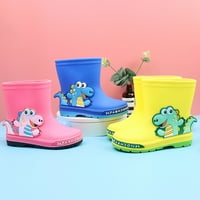 Kpoplk Kid's kišne čizme za djevojke Dječaci Dječja cipela Slatka crtana srednja cijepa Rain Boots Fashion