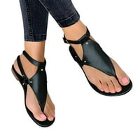 Nečuvene odrasle žene sandale sandale kravlje sandale Žene Žene ljetne Europske i američke cipele na