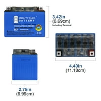 YTX4L-BSGEL 12V 3AH GEL zamjenska baterija Kompatibilna sa AWM UPG-om Power Sports Battery - Pack