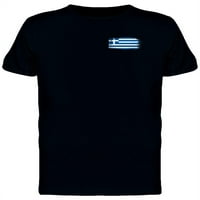 Četkica za zastavu Grčka majica Muškarci -Mage by shutterstock, muški x-veliki