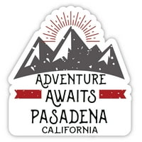 Pasadena California Suvenir Magnet Avantura čeka dizajn