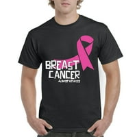 - Muška majica kratki rukav - rak dojke