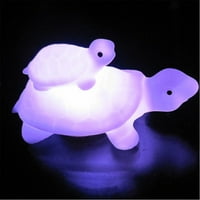 Mnycxen kornjača LED boje Promjena noćne lampice Lampe Party Colorful Baby T ^ URTLES šarene noćno svjetlo