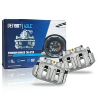 Detroit osovina - 4WD nosači prednji disk Rotori kočione čeljusti Keramičke kočione jastučiće Zamjena