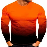 Glonme Muška majica Crew Crct T majice Gradivni vrhovi Muškarci Slim Fit Basic Tee Modni pulover s dugim