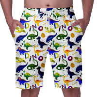 Dječaci i muški kratke hlače Dinosaurske kratke hlače za muškarce, plaže kratke hlače za muškarce Ljeto