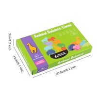 Drvene životinje Bilans treninga Puzzle igra Toy Kit Edukativna predškolska igračka