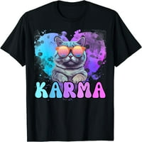 Karma je mačka karma je moja majica za ljuticu mog dečka surove ljetne mačke