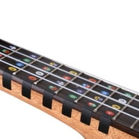 Ukulele Fretboard naljepnice Chord Fret naljepnice Note naljepnice za prste za naljepnice za ukulele